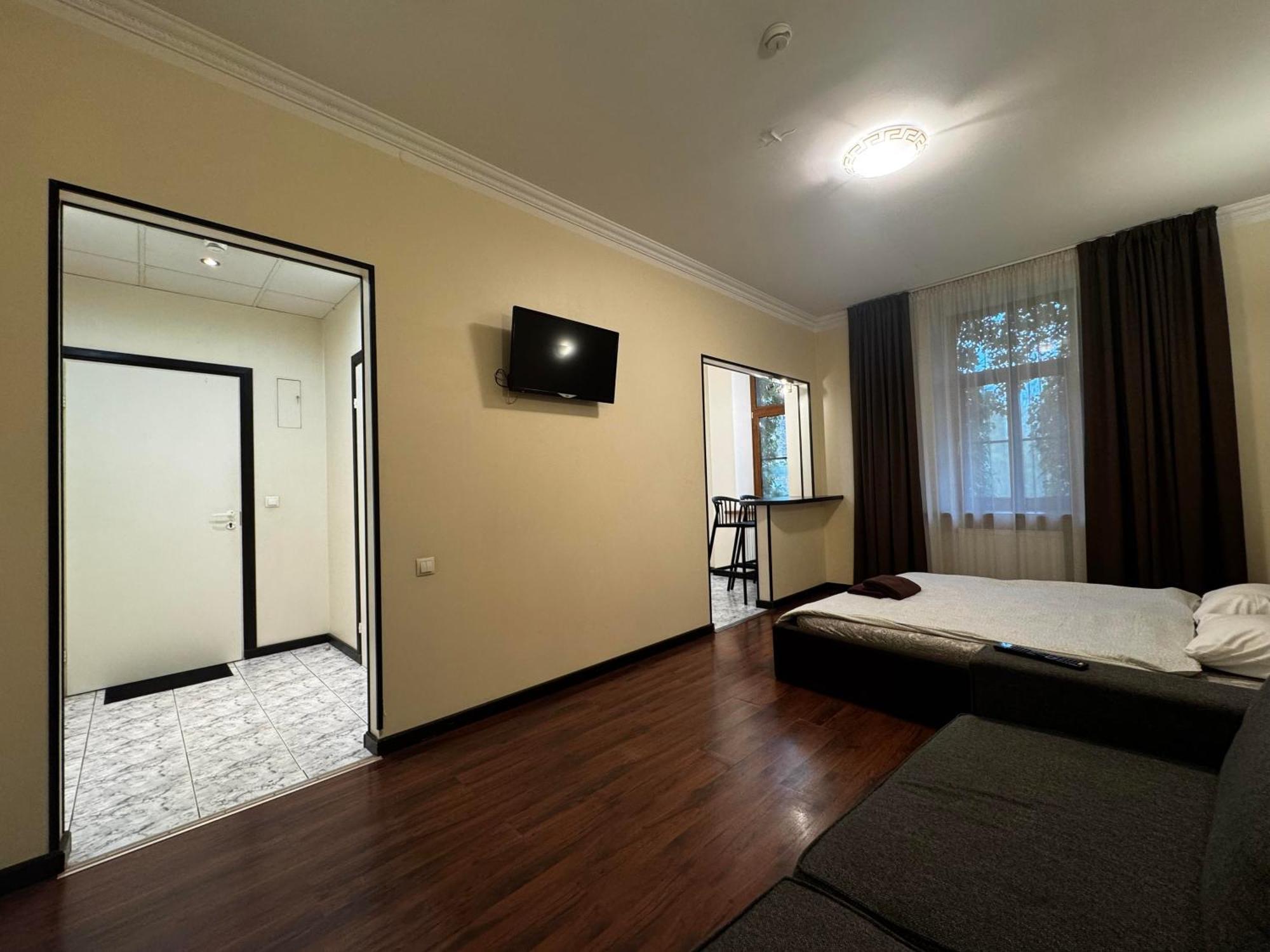 Aparthotel Riga Exteriör bild A room at the hotel